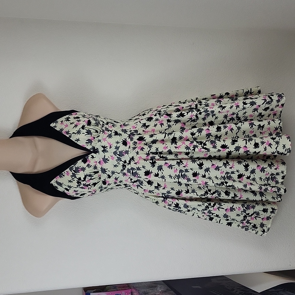Pinup Couture Fit & Flare Dress 50’s Pin Up Retro Cosplay XS
